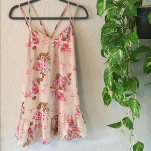 COTTON CANDY Mini Slip Dress